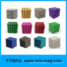 Colorful Neodymium 5mm magnetic balls toy